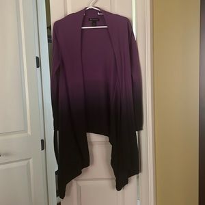 PURPLE CARDIGAN